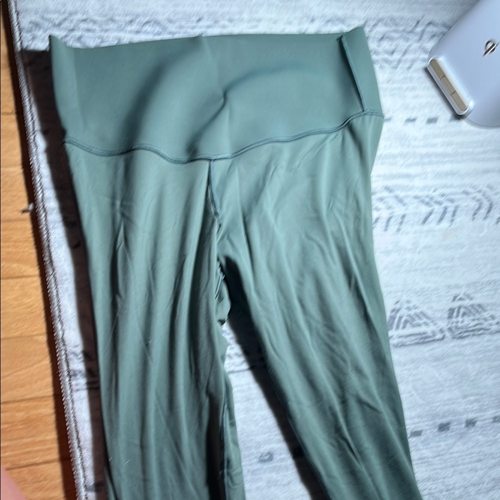 Green High-Waisted Leggings Aerie